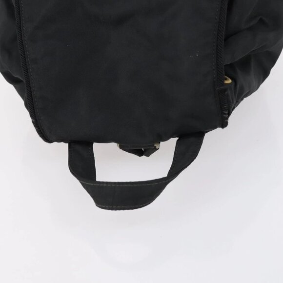 PRADA Backpack Nylon Black Silver Auth bs30542 main image 5